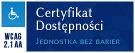 certyfikat dostępności - baner link